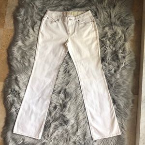 LOFT Bootcut “Ecru” Jeans